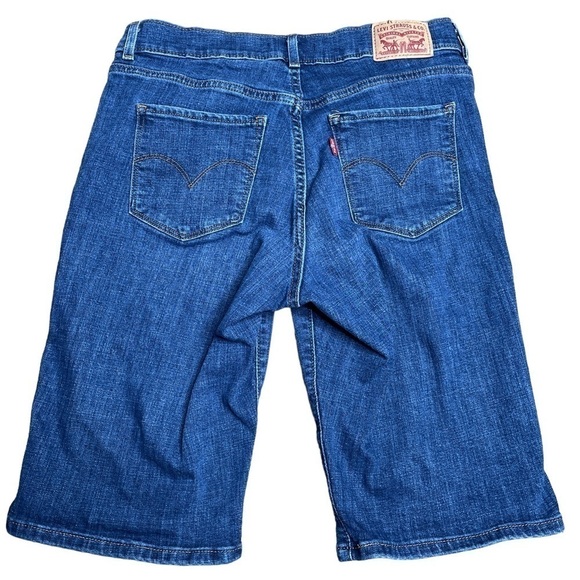 Levi's denim classic bermuda shorts 28 - Picture 2 of 5